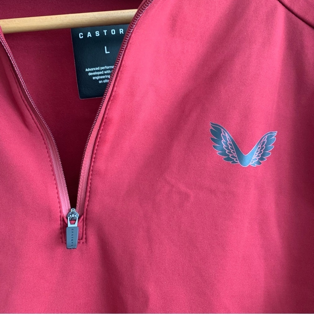 Men's Red Performance Jacket - image 4